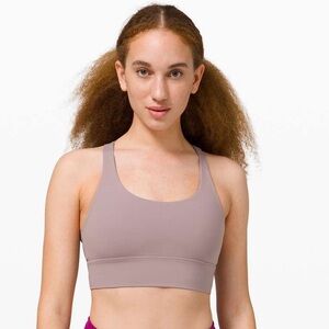Lululemon Energy Bra Longline in Violet Verbena